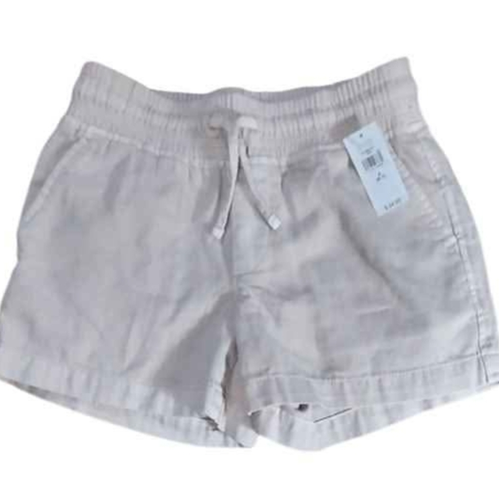 NWT Kids GAP Tan Relaxed Fit Shorts with Elastic Waistband ~S(6/7)